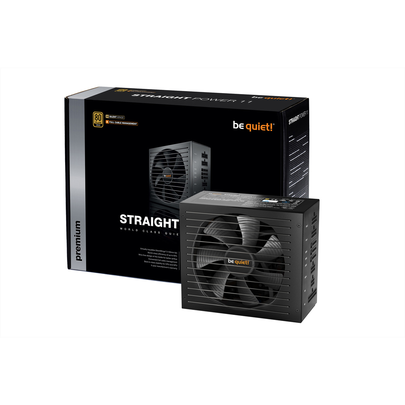 BE QUIET! Straight Power 11 PC-Netzteil 450 Watt