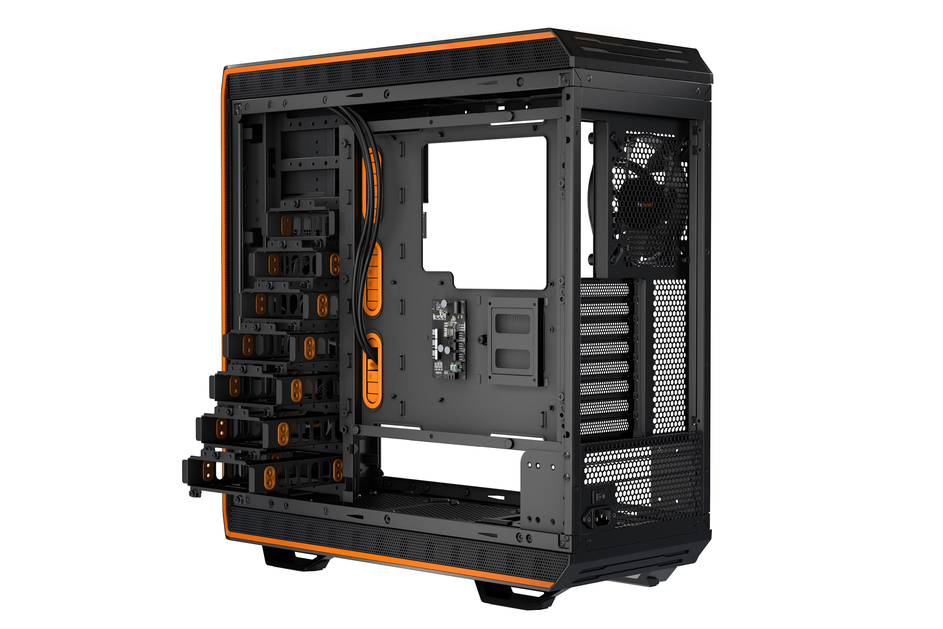 BE QUIET! BG010 Dark Base PC-Gehäuse, Orange