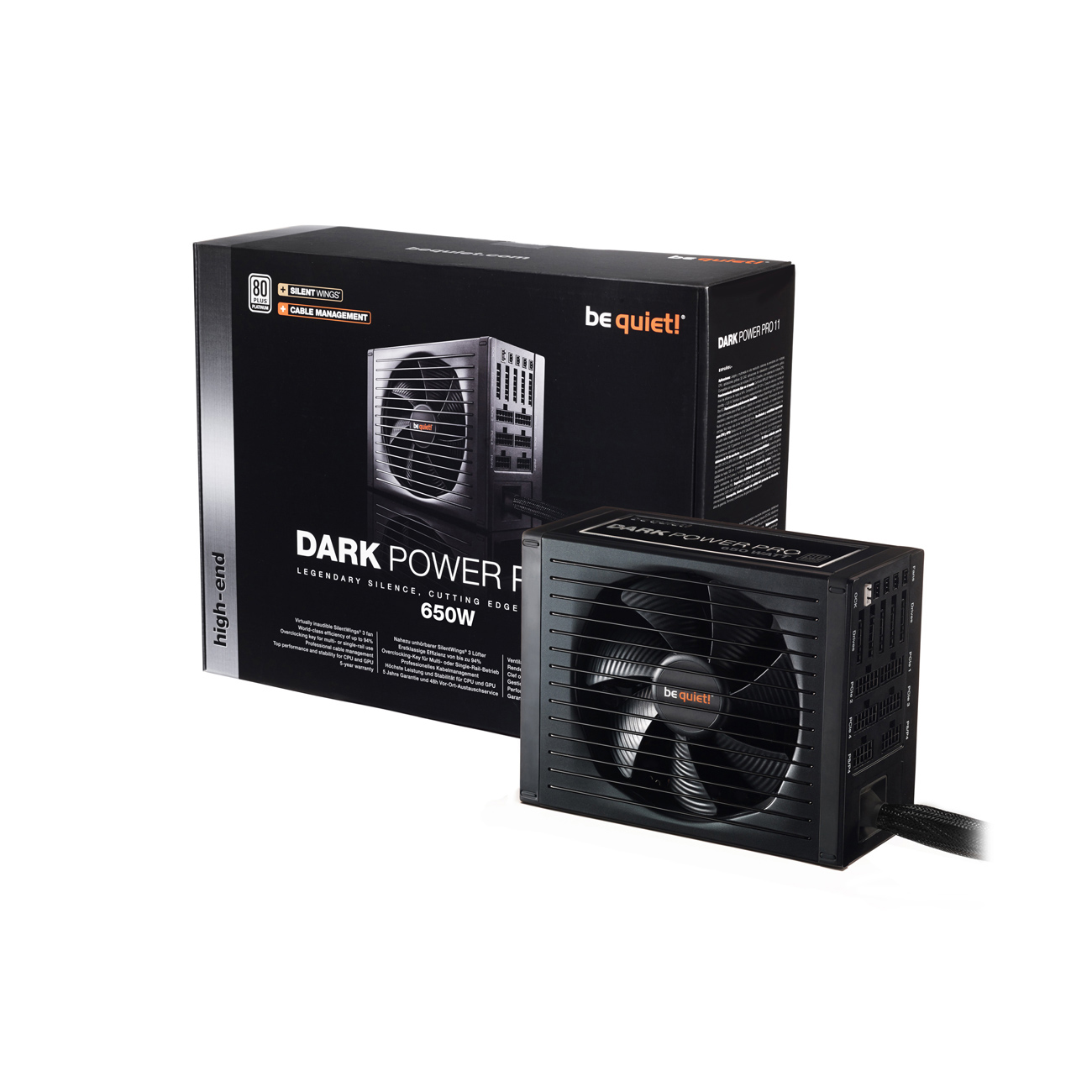 BE QUIET Dark Power PRO 11 PC-Netzteil 650 Watt