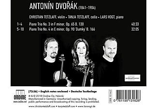 Lars Vogt & Christian Tetzlaff & Tanja Tetzlaff - Klaviertrios 3,4 'Dumky'  - (CD)