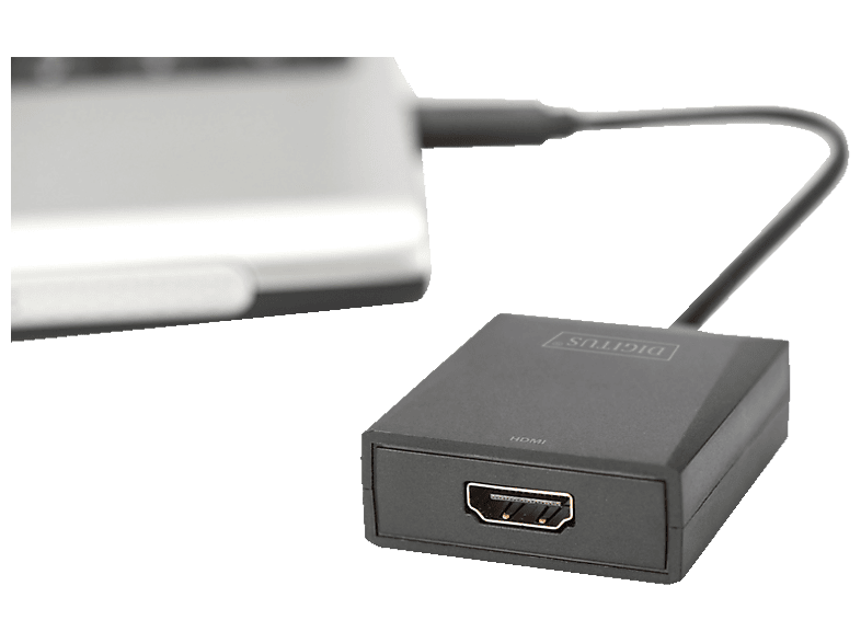 DIGITUS DA-70841 USB 3.0 auf HDMI Adapter, 1080p FHD, Schwarz — Foto 2 von 3