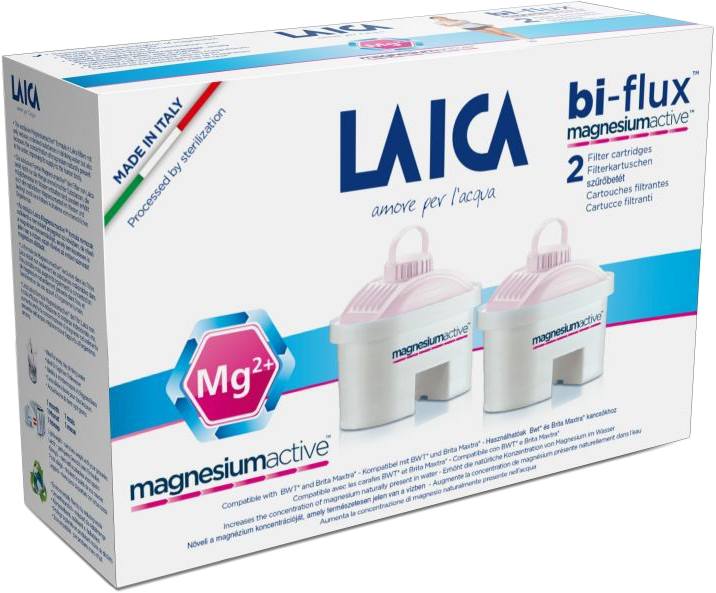 LAICA Bi-Flux G2M Magnézium aktív szűrőbetét, 2 db