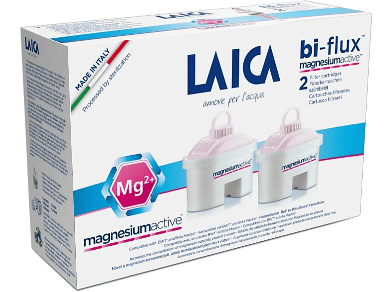 LAICA Bi-Flux G2M Magnézium aktív szűrőbetét, 2 db