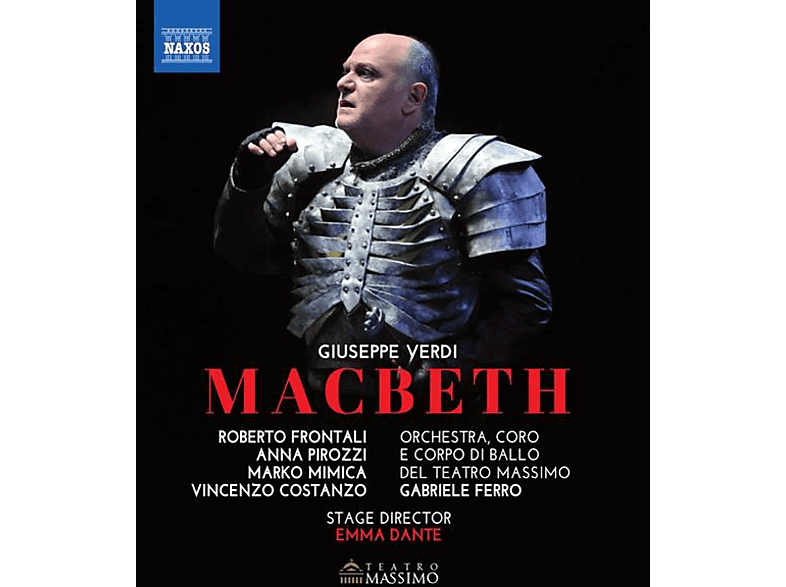 Macbeth - - Frontali/Mimica/Pirozzi/Ferro/TeatroMassimo/+ (Blu-ray)