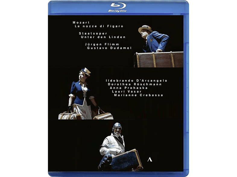 D\'Arcangelo/Röschmann/Dudamel/Staatskapelle Berlin - Le nozze di Figaro  - (Blu-ray)