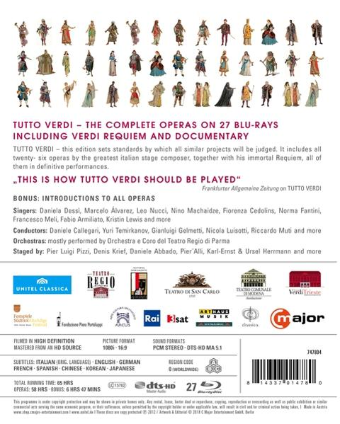 DVD-Cover mit einer Gruppe von Leuten in Kostümen. Text ist in mehreren Sprachen.