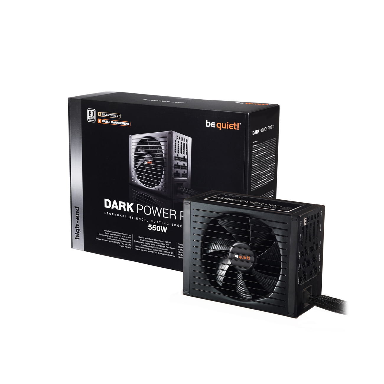 BE QUIET Dark Power PRO 11 PC-Netzteil 540 Watt 80+ Platinum