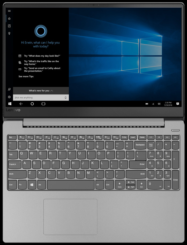 LENOVO Laptop Ideapad 330S-15IKB Intel Core i7-8550U 15.6" (81GC0069MB)