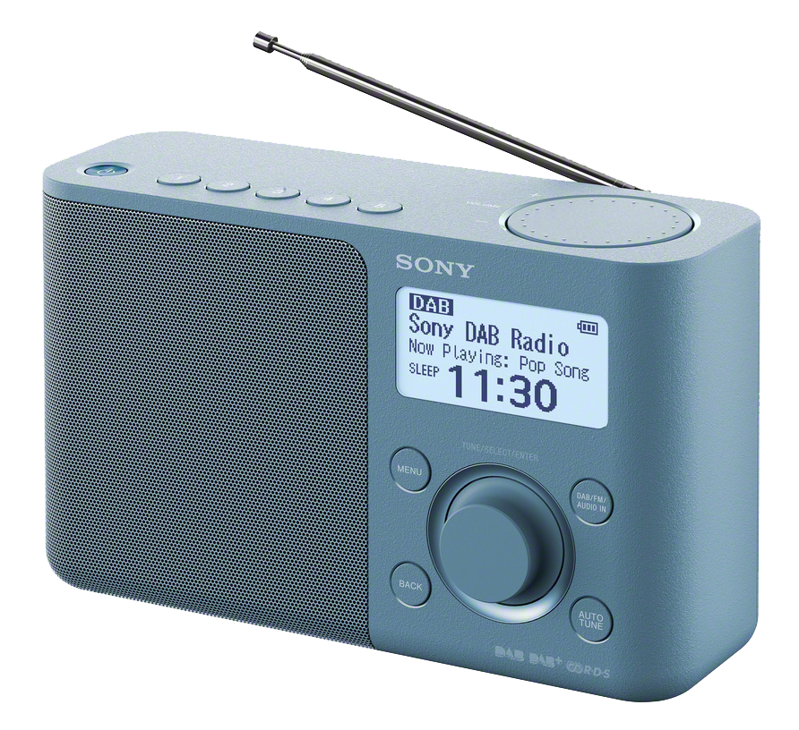 SONY XDR-S61D Blauw
