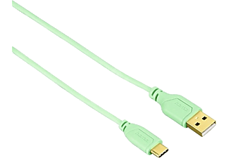 HAMA HM.135786 0.75m USB-C Flexi Kablo Yeşil