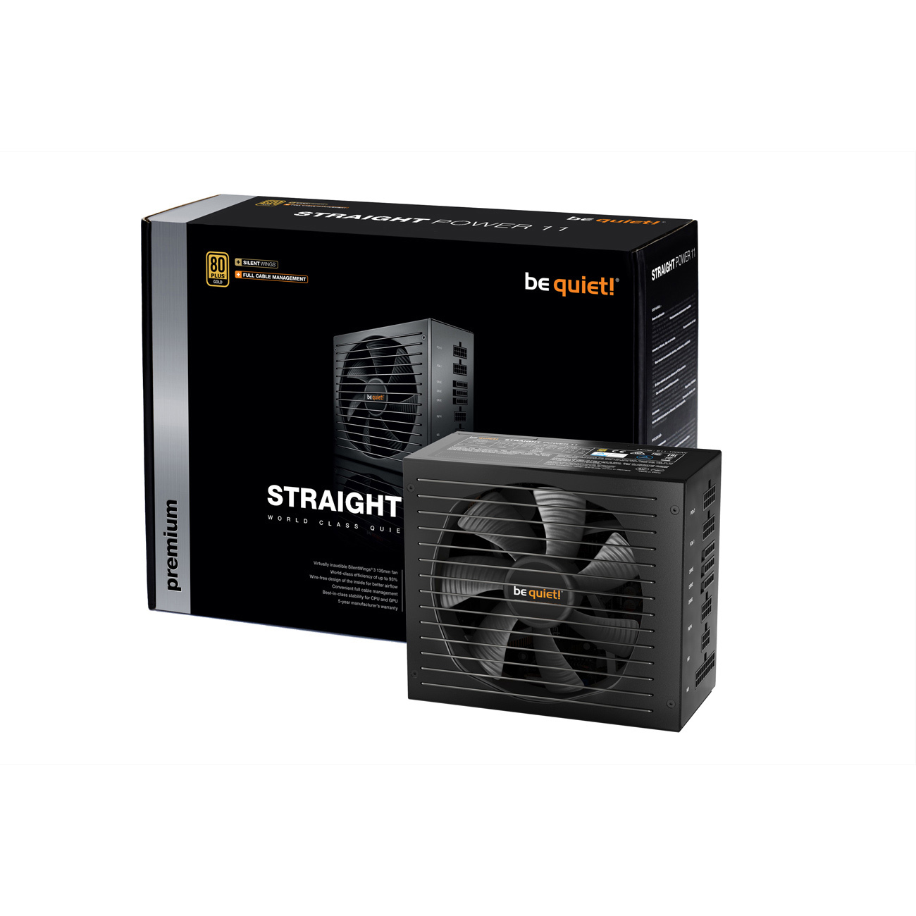 BE QUIET! Straight Power 11 PC-Netzteil 650 Watt