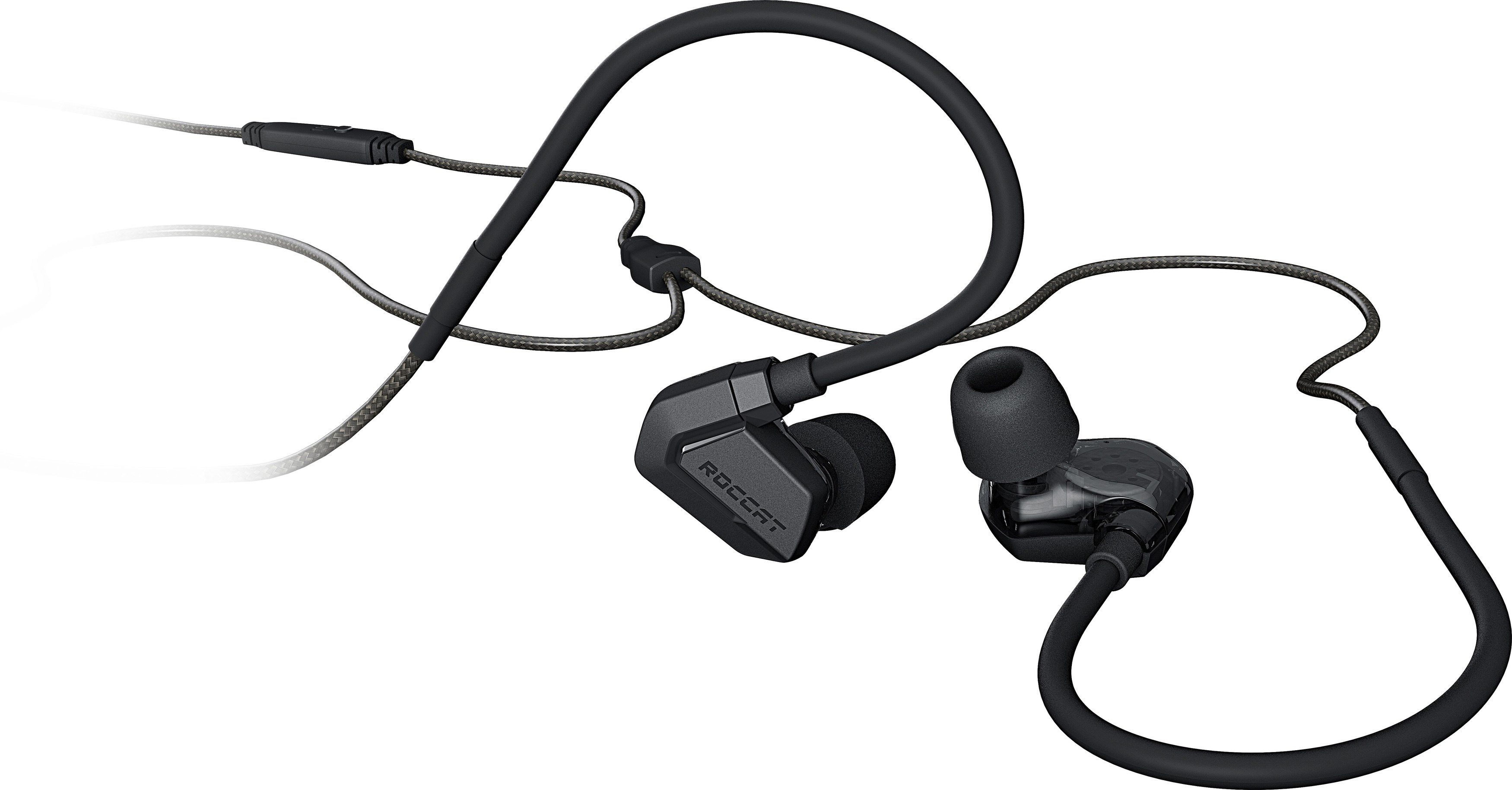 ROCCAT SCORE Full Spectrum, In-ear Gaming Headset Schwarz