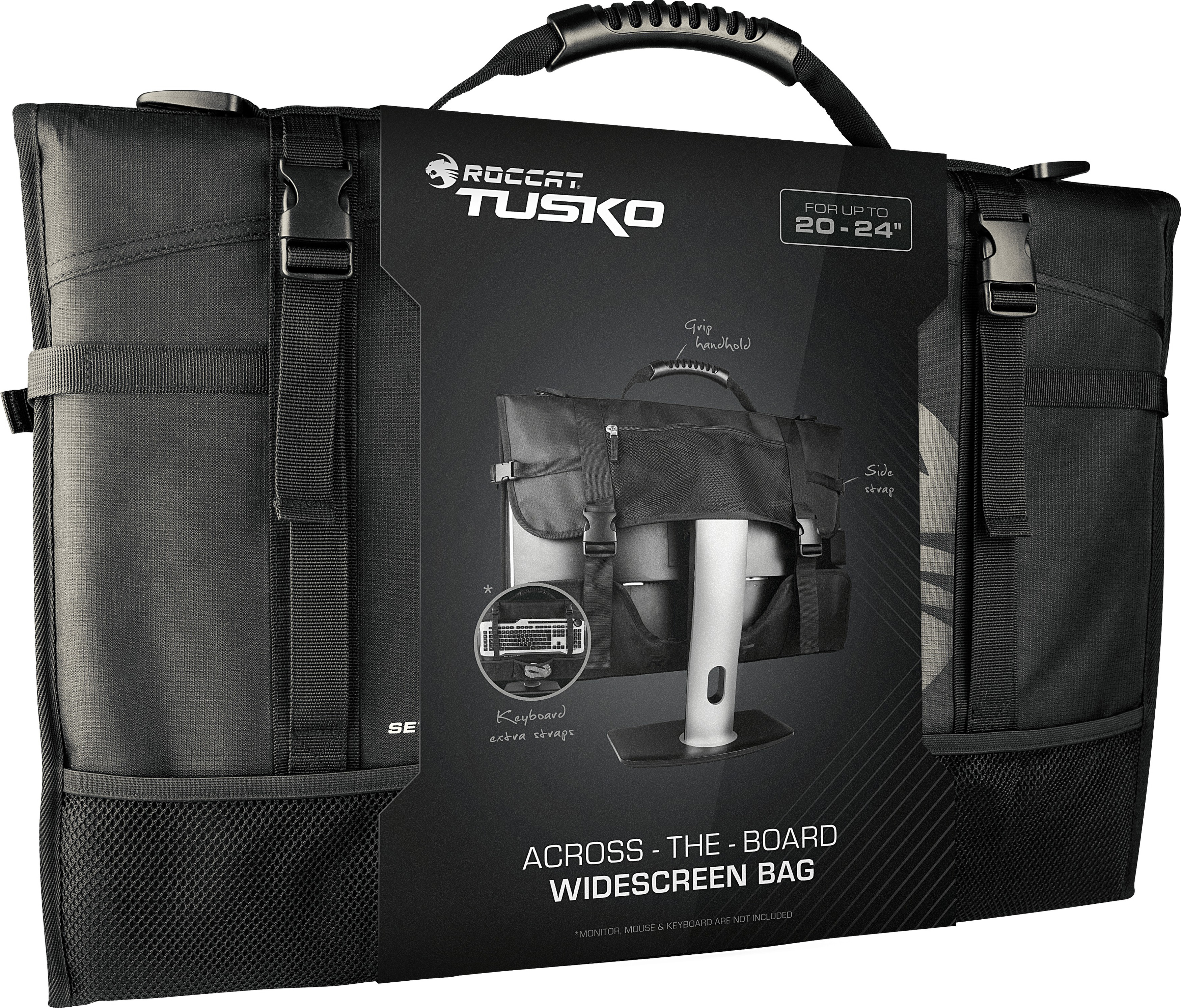 ROCCAT Tusko, Monitor Tasche, Schwarz