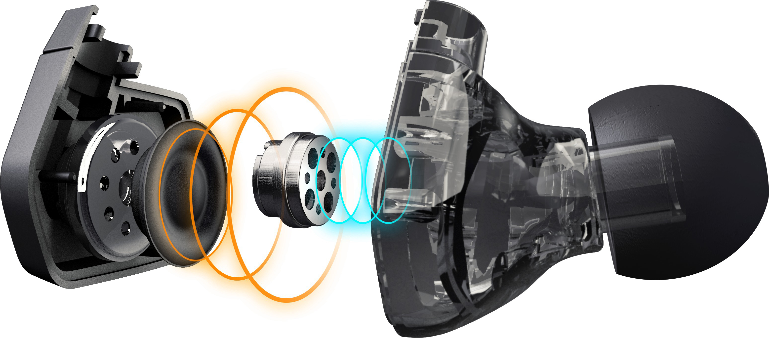 ROCCAT SCORE Full Spectrum, In-ear Gaming Headset Schwarz