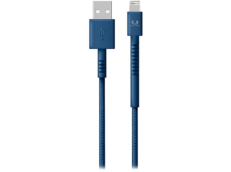 FRESH N REBEL Kabel USB - Lightning Fabriq 1.5 m Indigo (2LCF150IN)
