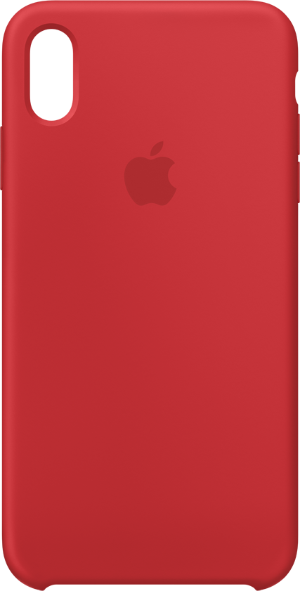 Apple Iphone Xs Max Siliconenhoesje Rood afbeelding