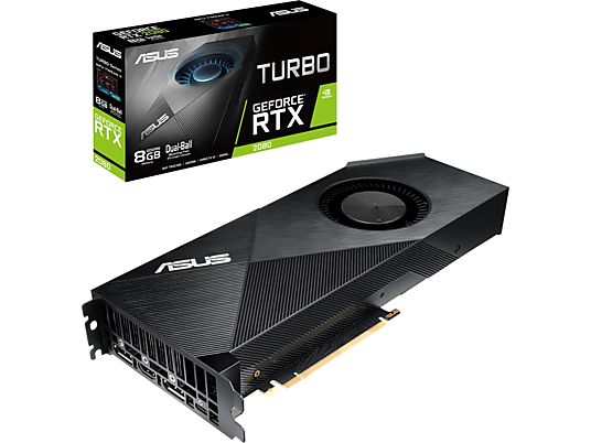 ASUS Turbo GeForce® RTX 2080, TURBO-RTX2080-8G, 8GB GDDR6 (90YV0C31-M0NM00) 