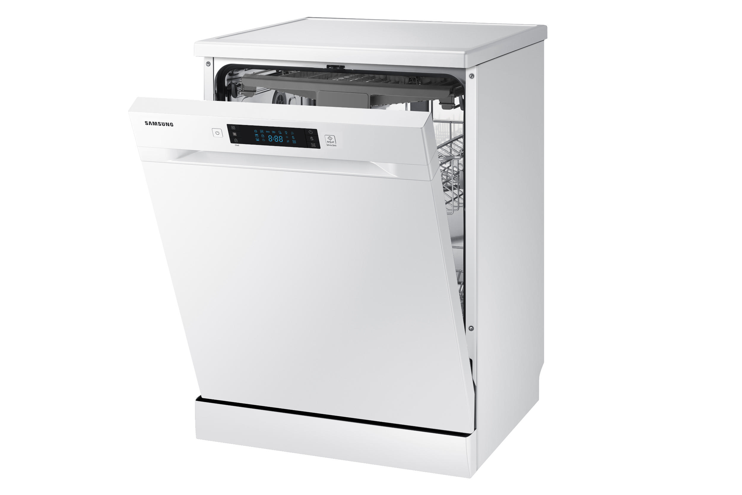 SAMSUNG DW60M6072FW/TR 7 Programlı Bulaşık Makinesi Beyaz