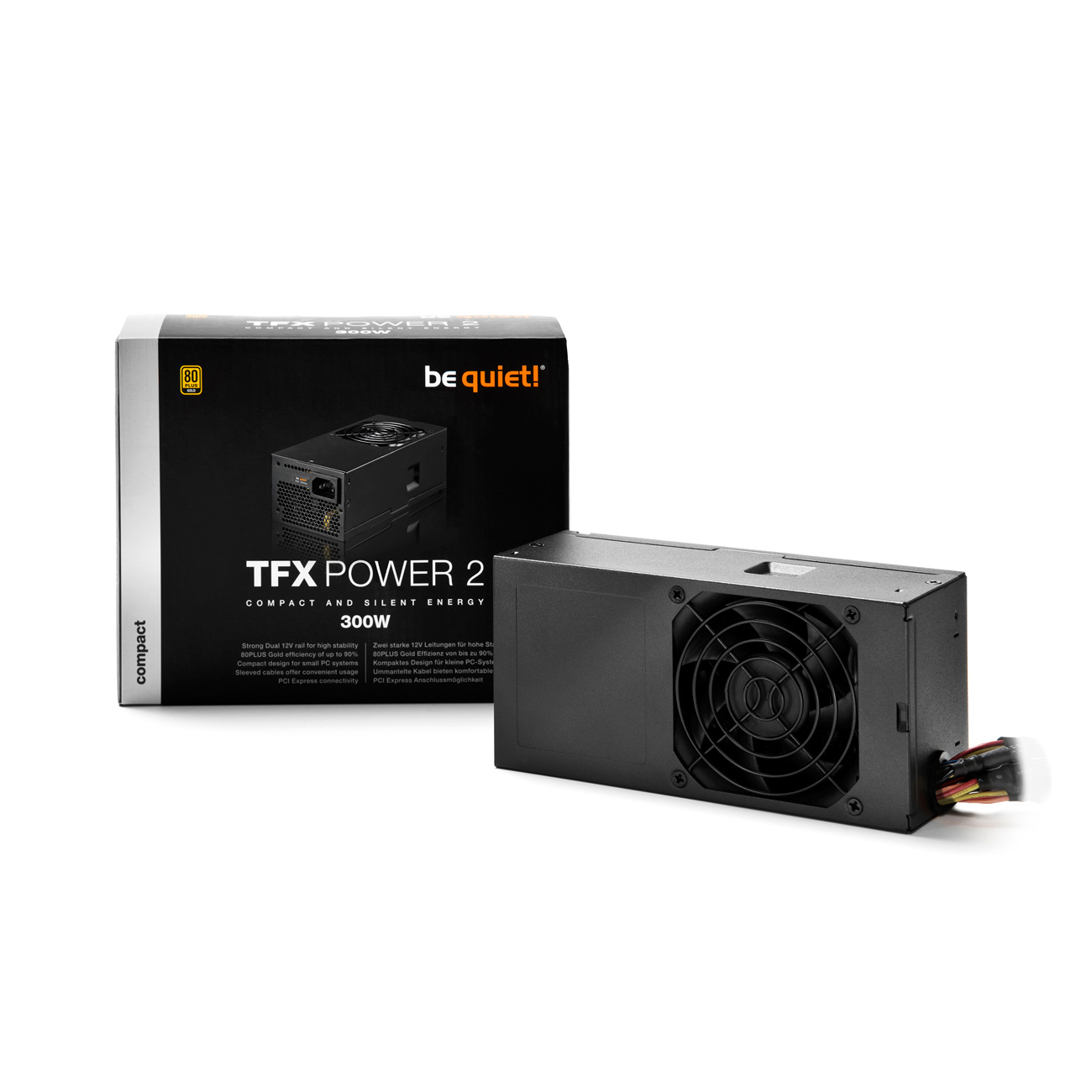 BE QUIET! TFX POWER 2 300W Bronze PC-Netzteil 300 Watt 80+ Bronze