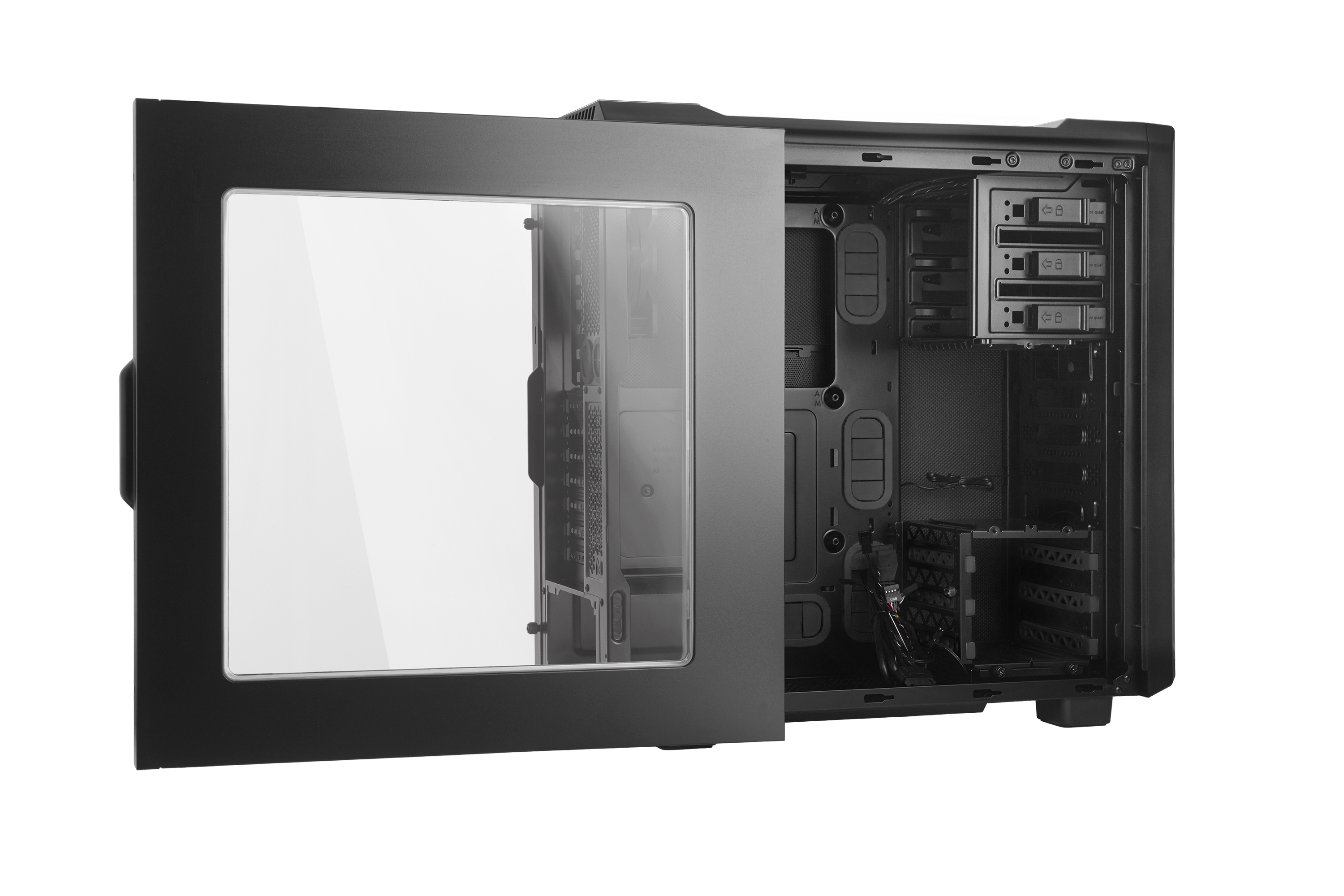 BE QUIET! SILENT BASE 600 WINDOW PC-Gehäuse, Schwarz