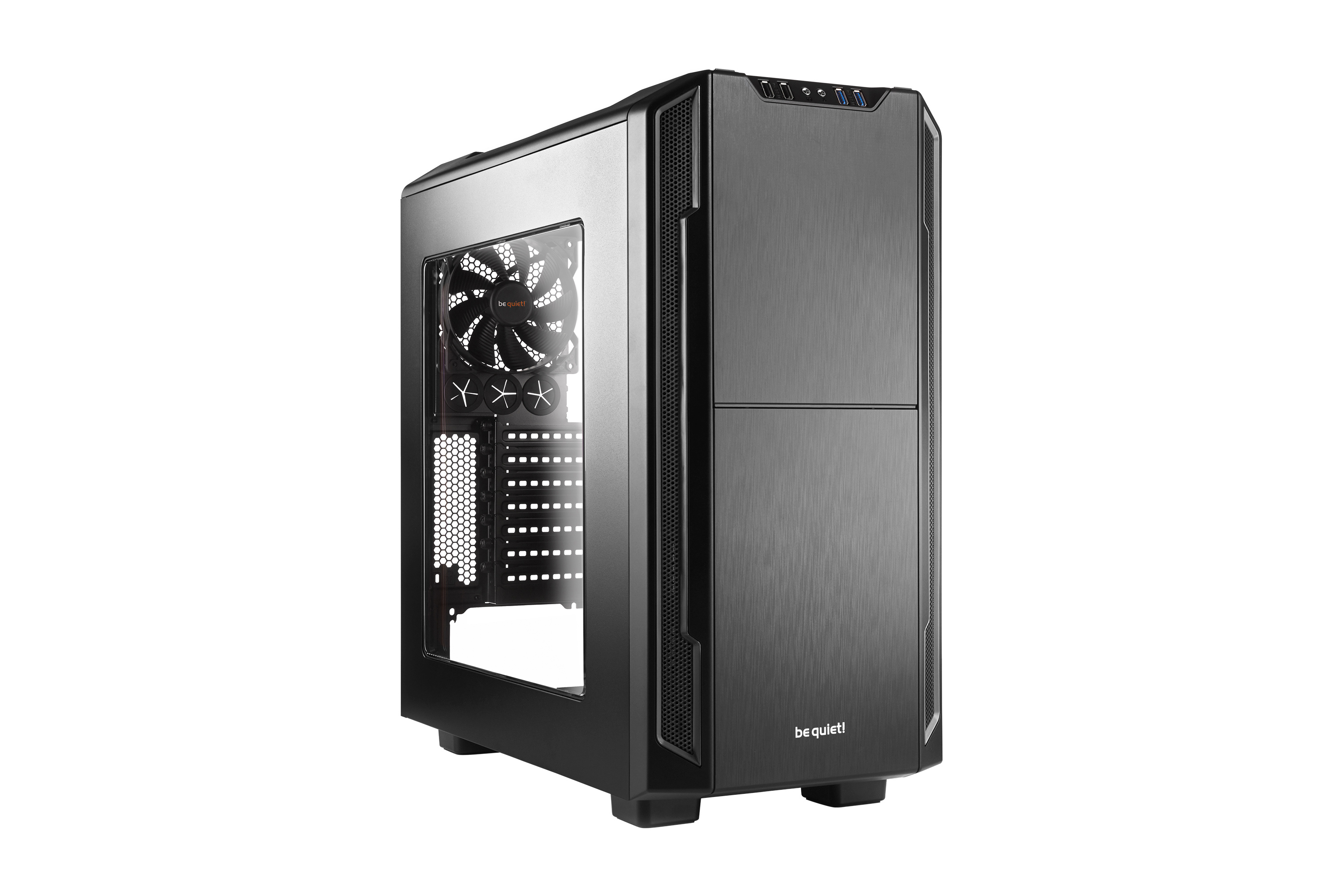 BE QUIET! SILENT BASE 600 WINDOW PC-Gehäuse, Schwarz