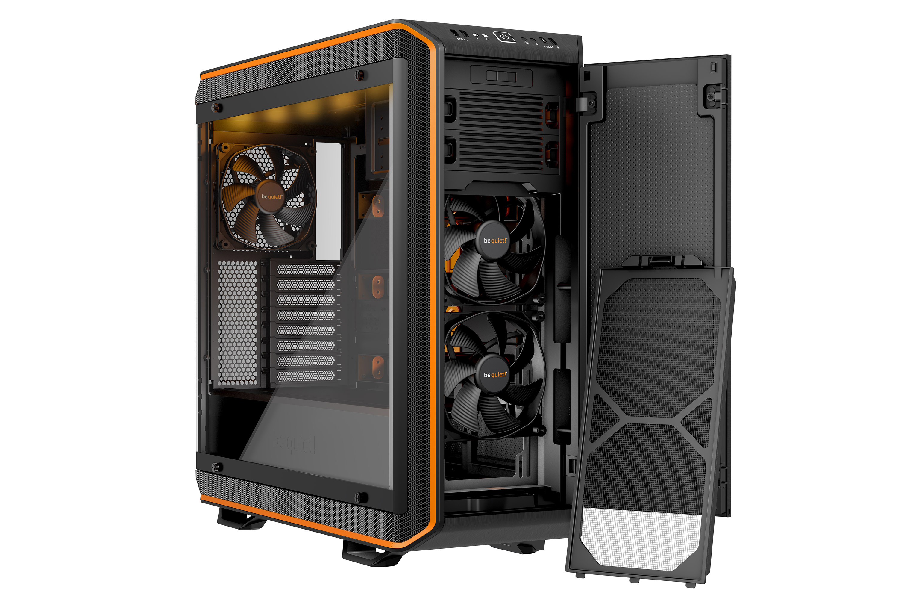 BE QUIET! DARK BASE PRO 900 rev. 2 PC-Gehäuse, Orange