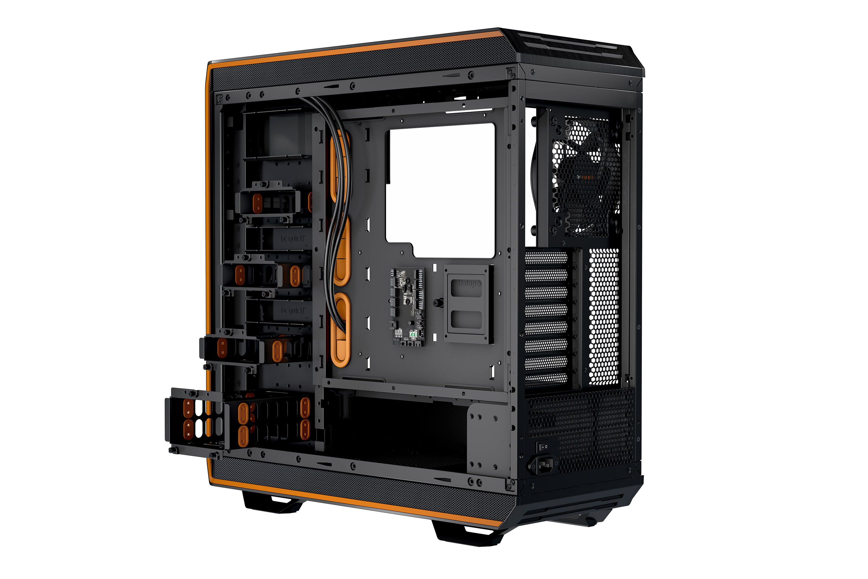 BE QUIET! DARK BASE PRO 900 rev. 2 PC-Gehäuse, Orange