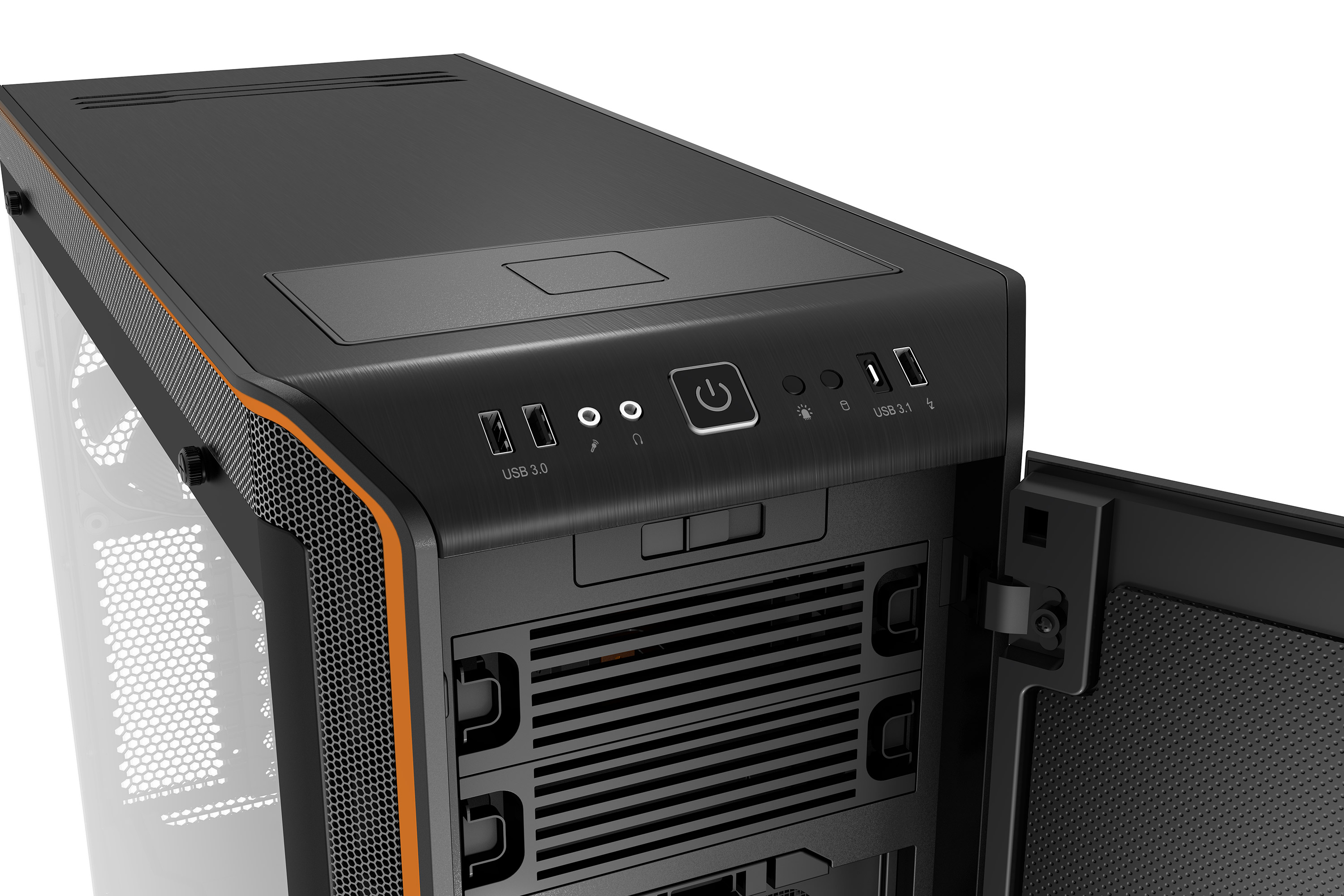 BE QUIET! DARK BASE PRO 900 rev. 2 PC-Gehäuse, Orange
