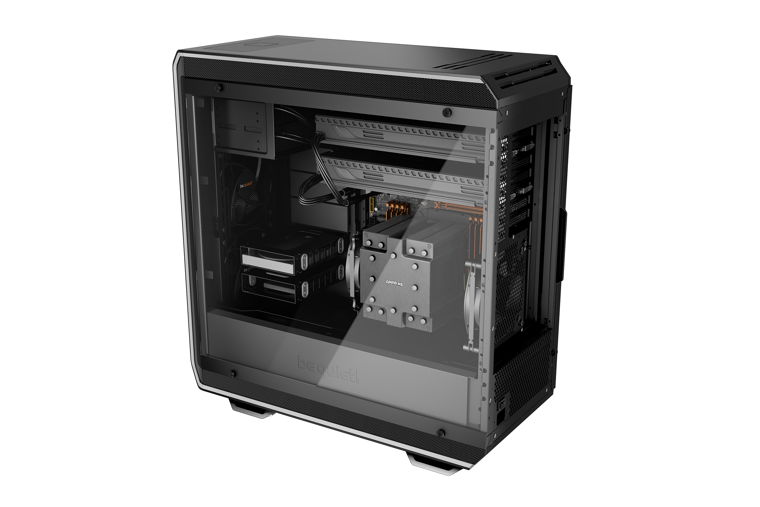 BE QUIET! DARK BASE PRO 900 rev. 2 PC-Gehäuse, Silber