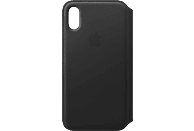 APPLE iPhone Xs Leather Folio Zwart