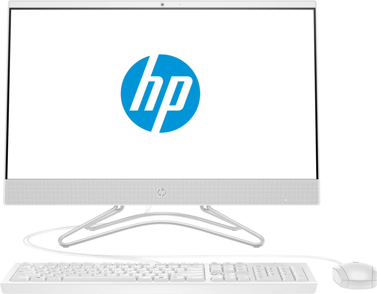 HP 24-f0004nz - All-in-One-PC (23.8 ", 1 TB HDD, Weiss)