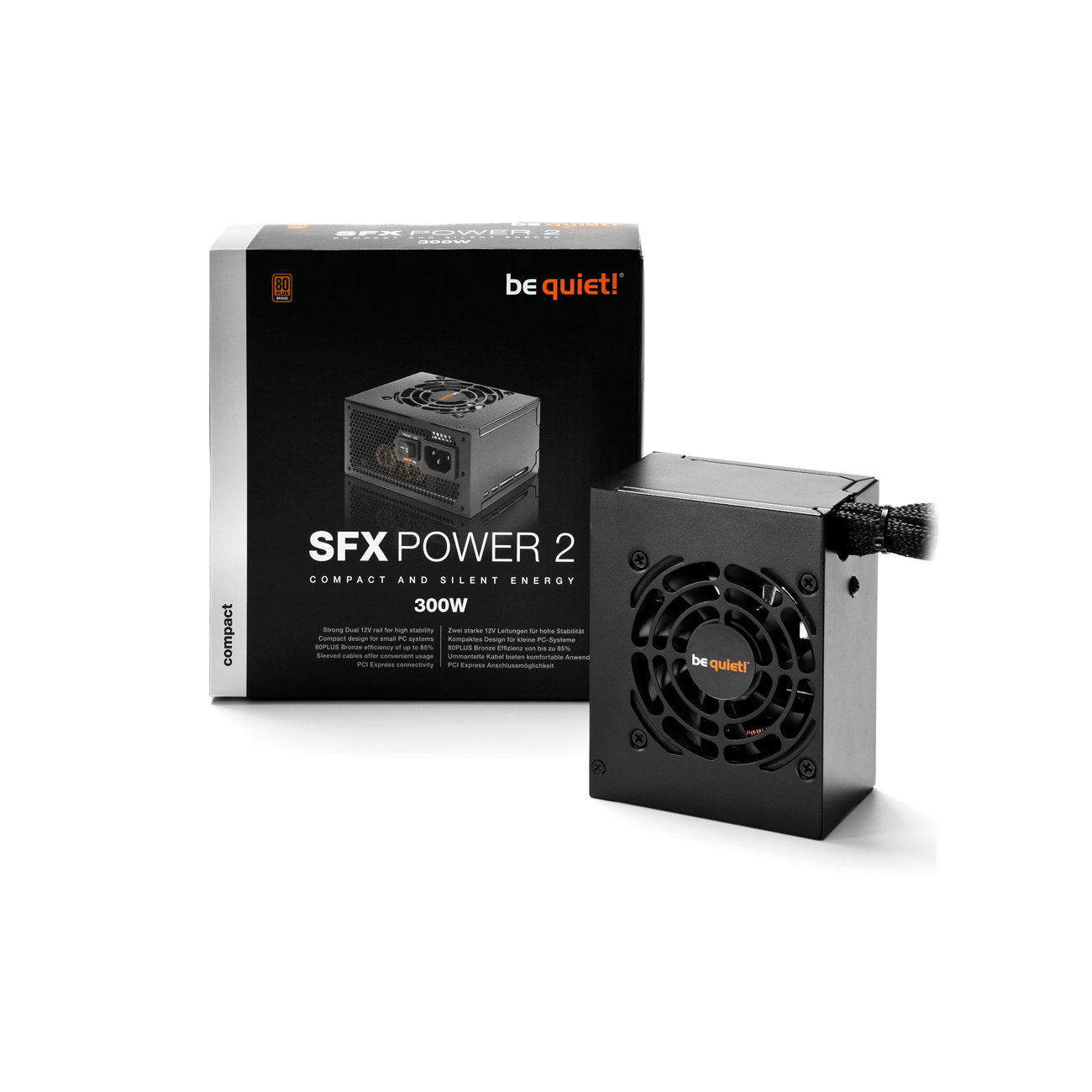 BE QUIET SFX 264 PC-Netzteil Watt 300W 2 POWER