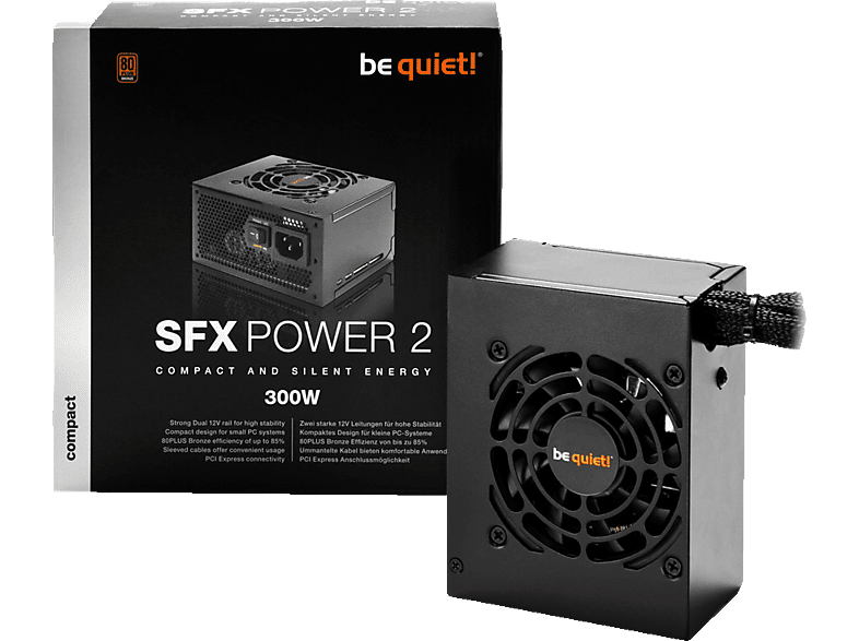 SFX POWER 264 BE PC-Netzteil QUIET 300W Watt 2