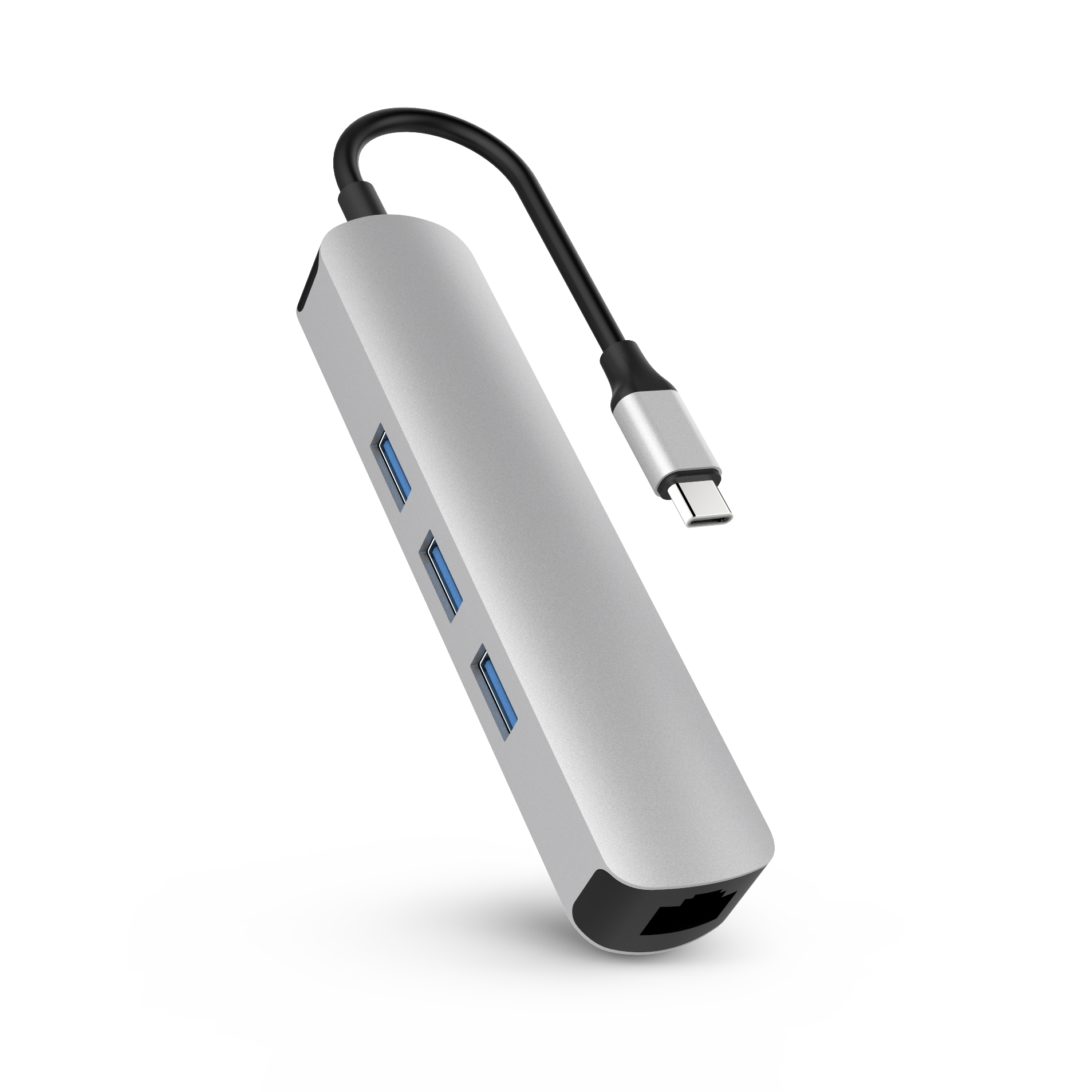 Hyper 6-in-1 Usb-c-hub 4k-hdmi Grijs