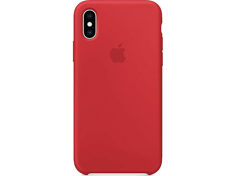 APPLE Cover Silicone iPhone Xs (Product)Red Rood (MRWC2ZM/A)