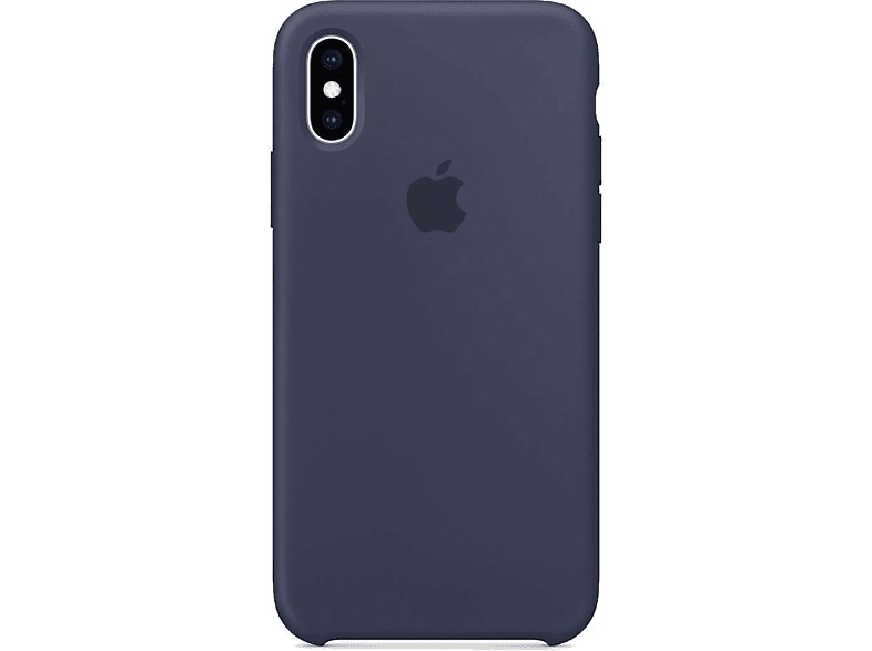APPLE Cover Silicone iPhone Xs Middernachtblauw (MRW92ZM/A)
