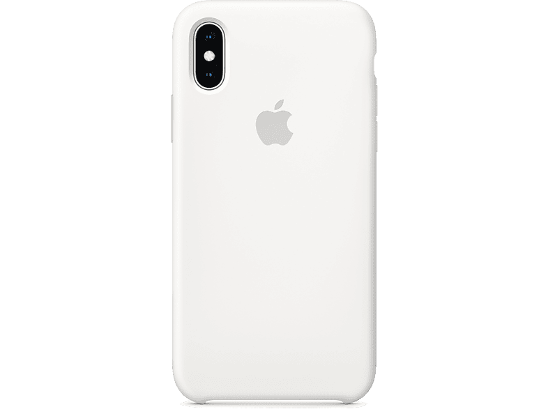APPLE Cover Silicone iPhone Xs Wit (MRW82ZM/A)
