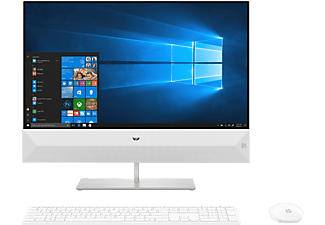 HP Pavilion 24-xa0304nz - All-in-One-PC (23.8 ", 128 GB SSD + 1 TB HDD, Weiss)
