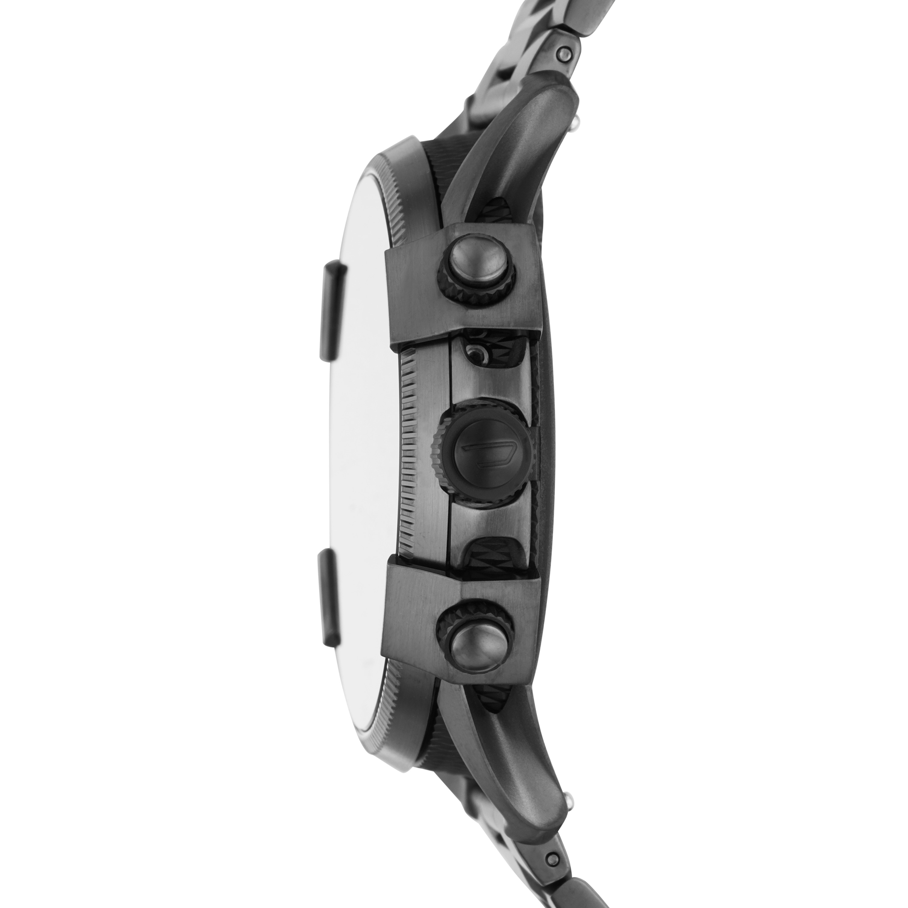 DIESEL DZT2011 Full Guard 2.5 Smartwatch Edelstahl schwarz ionisiert Edelstahl schwarz ionisiert, 200 mm, Schwarz
