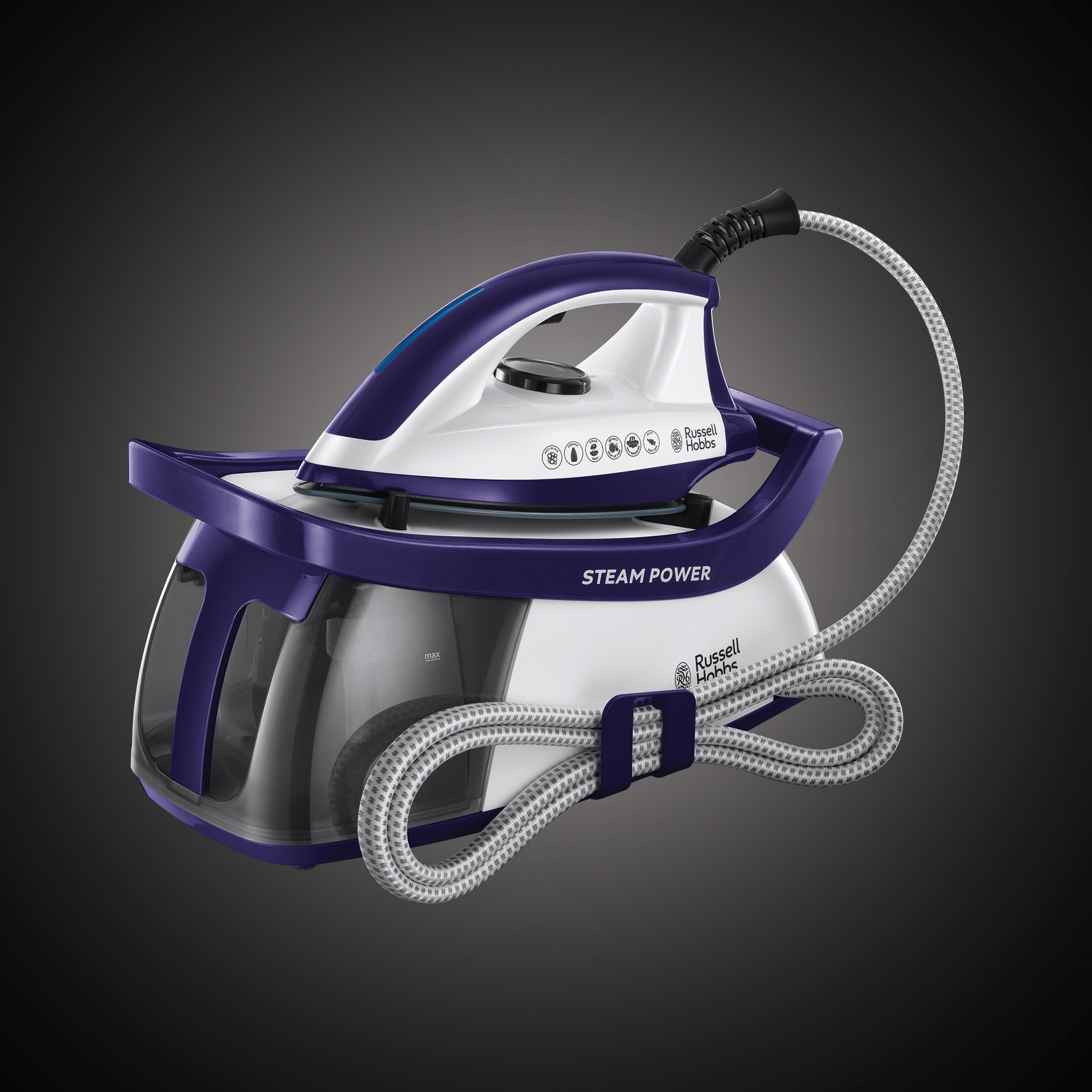 RUSSELL HOBBS 24440-56 Steam Power Dampfbügelstation 2600 Watt, 4,5 bar