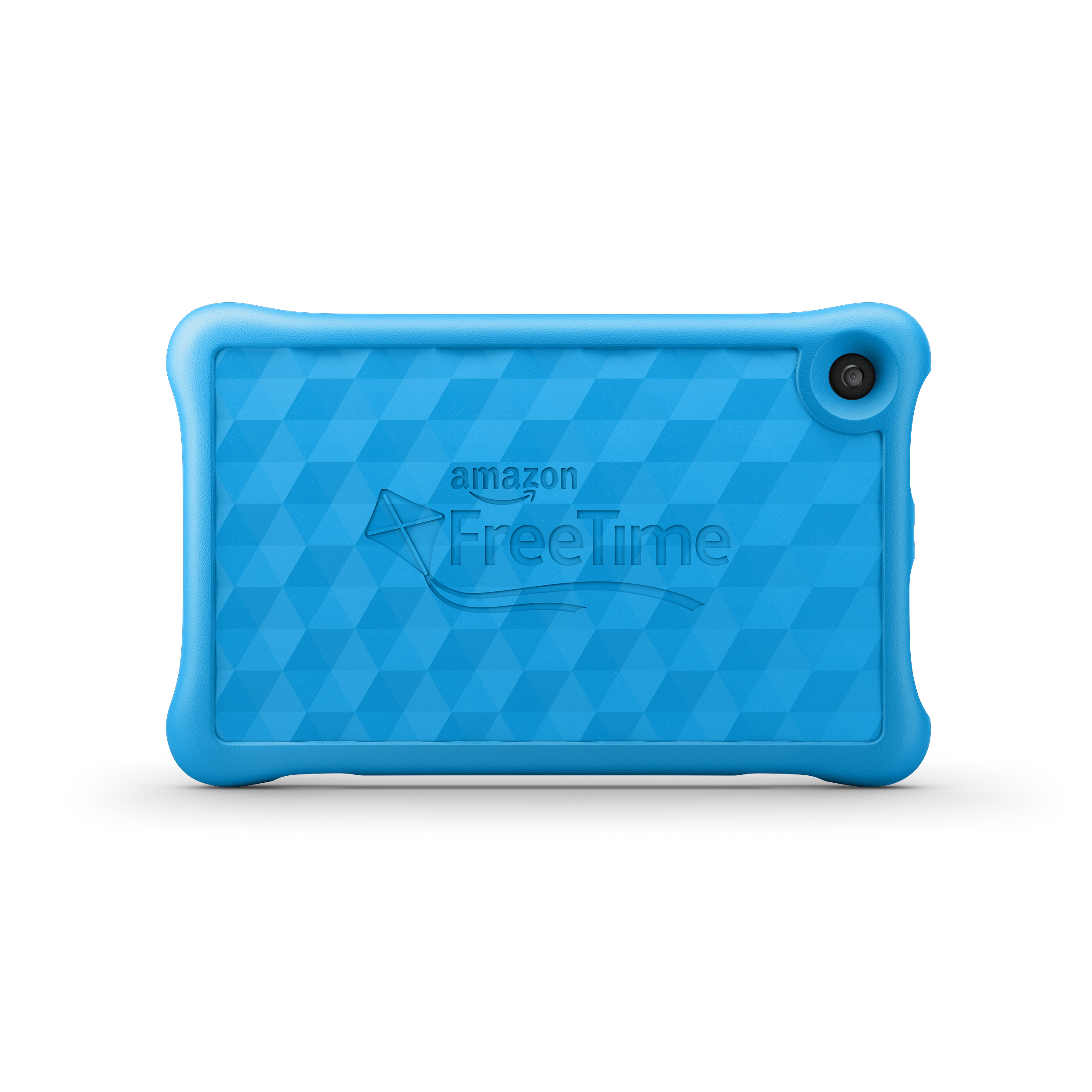 AMAZON Fire HD 8 Kids Edition, Tablet, 32 GB, 8 Zoll, Schwarz mit blaue kindgerechte Hülle