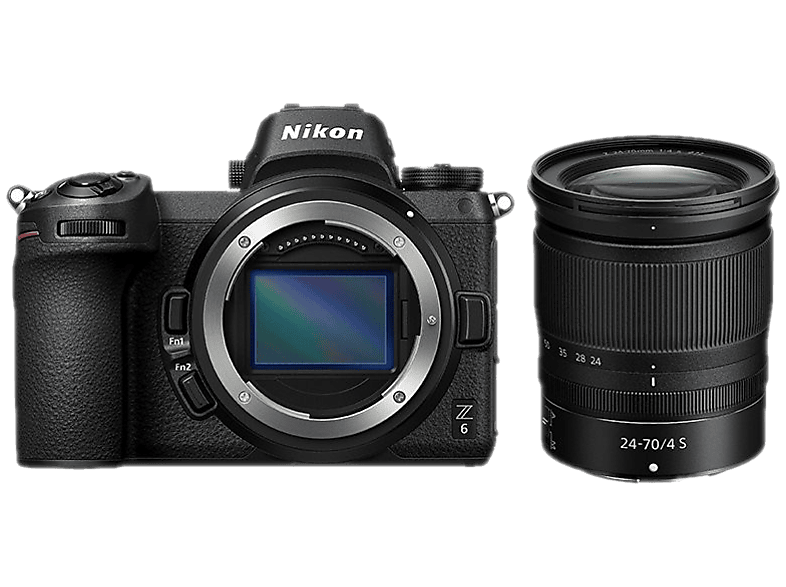 NIKON Hybride camera Z6 4K + 24-70 mm (VOA020K001)