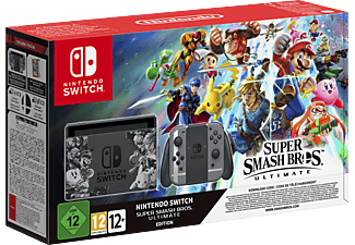 Switch Super Smash Bros. Ultimate Bundle - Console de jeu - Gris