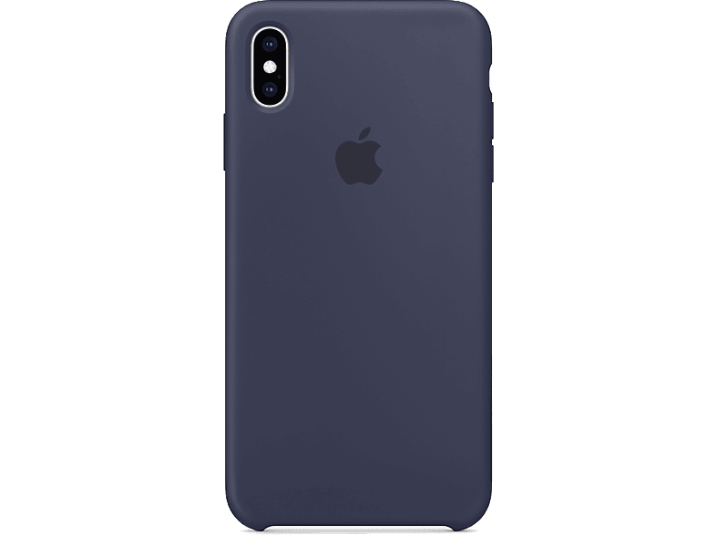 APPLE Cover Silicone iPhone Xs Max Middernachtblauw (MRWG2ZM/A)