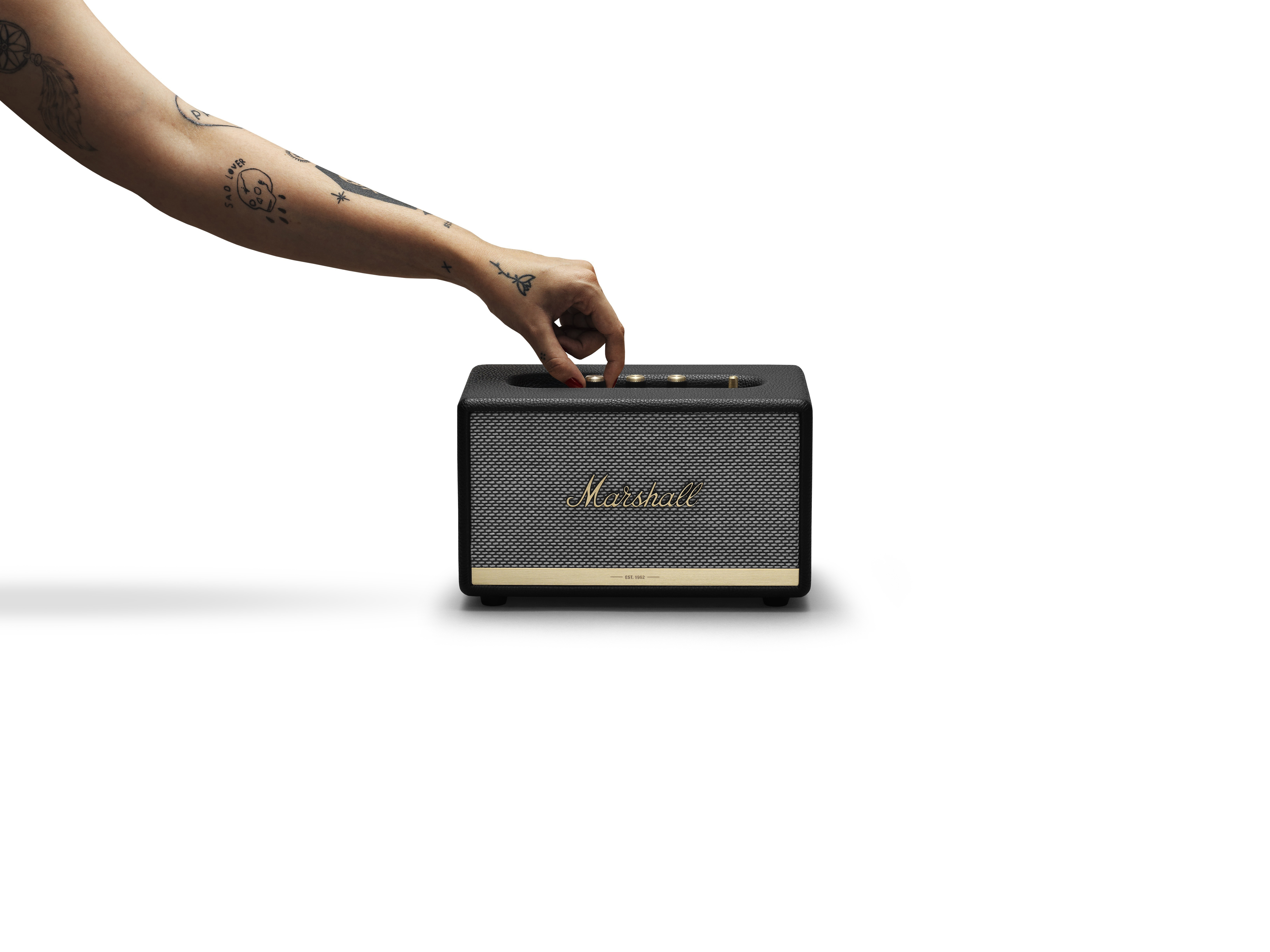 MARSHALL Acton II Bluetooth Lautsprecher, Schwarz