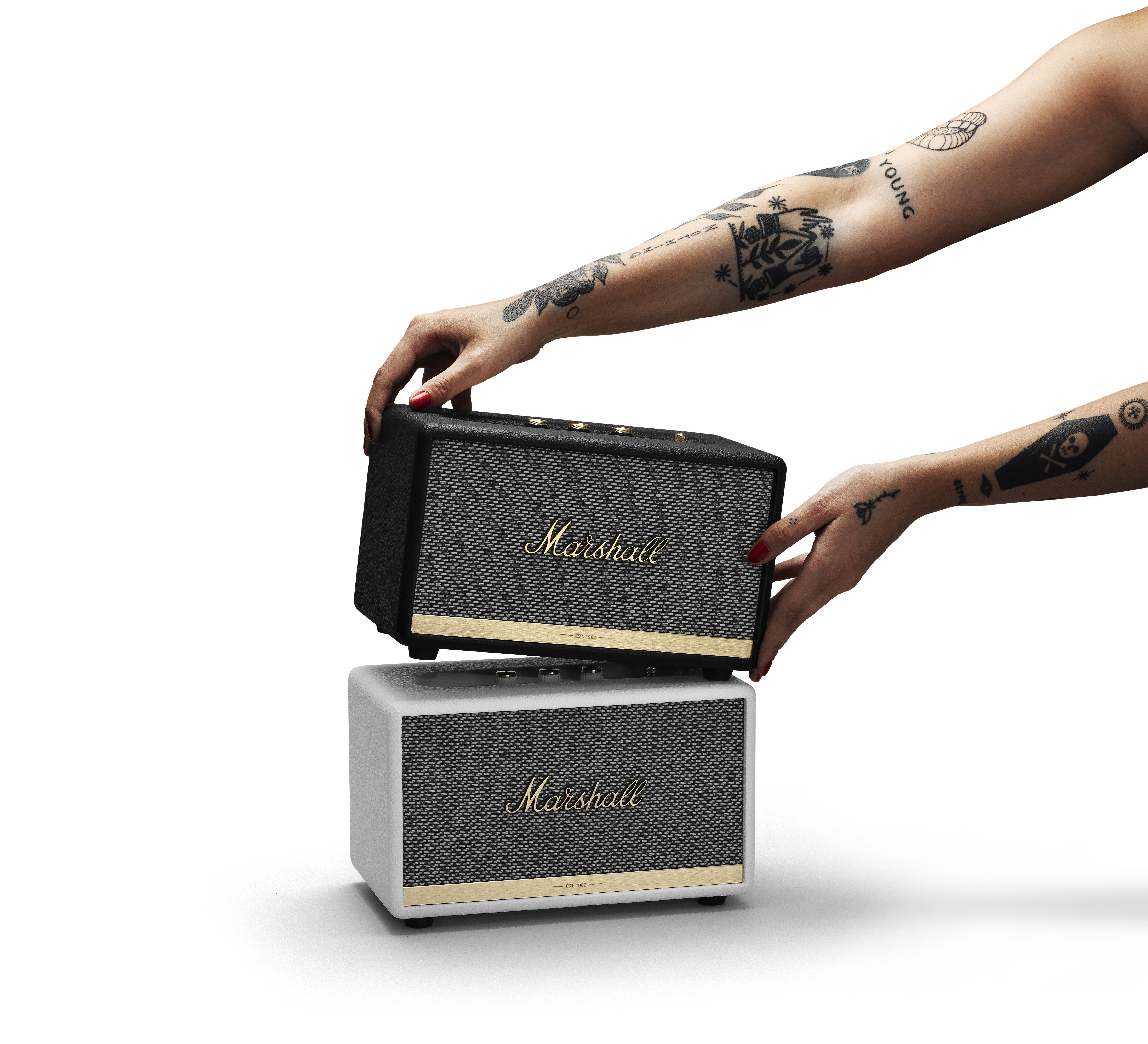 MARSHALL Acton II Bluetooth Lautsprecher, Schwarz