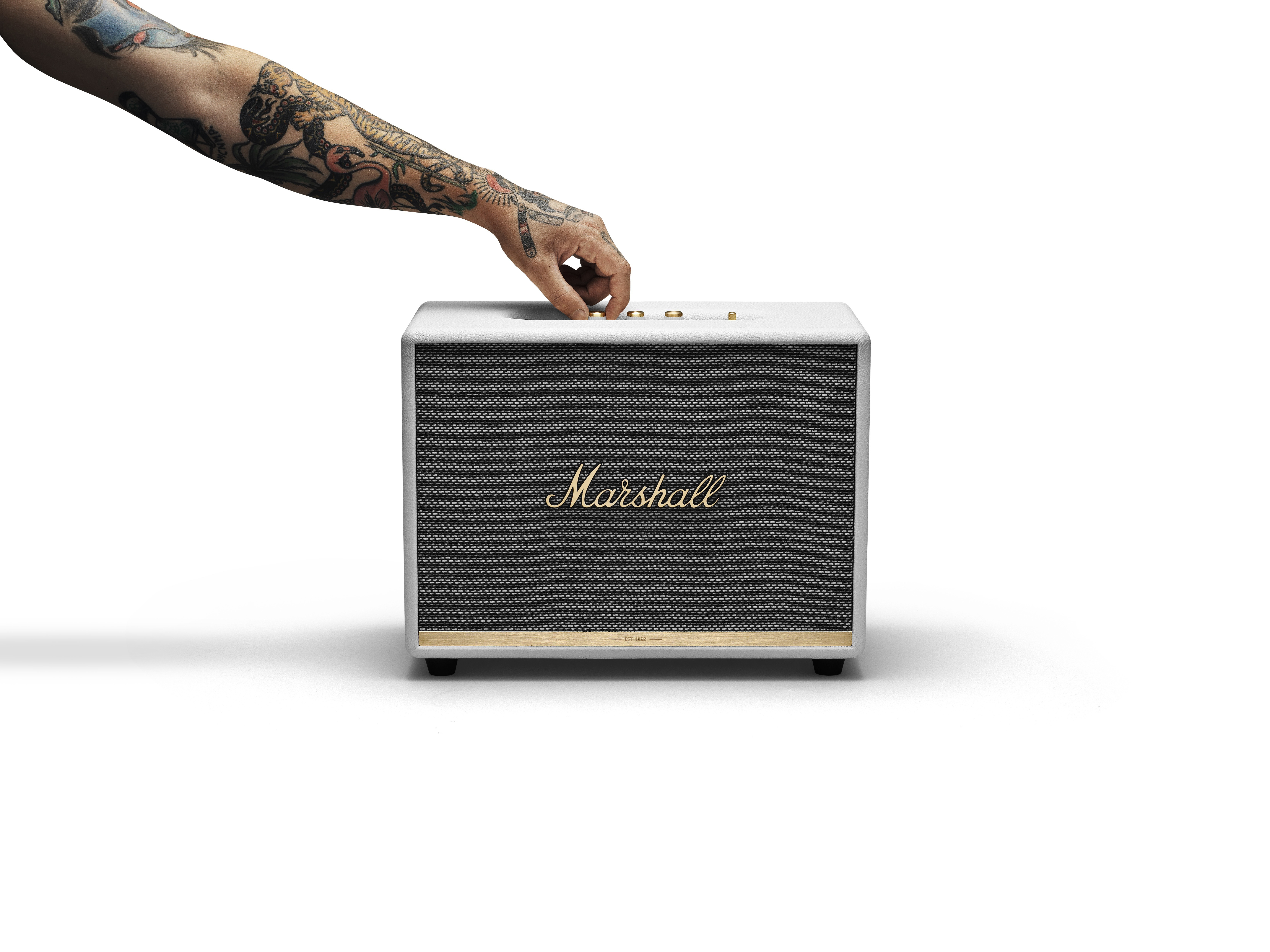 MARSHALL Woburn II Bluetooth Lautsprecher, Weiß | SATURN