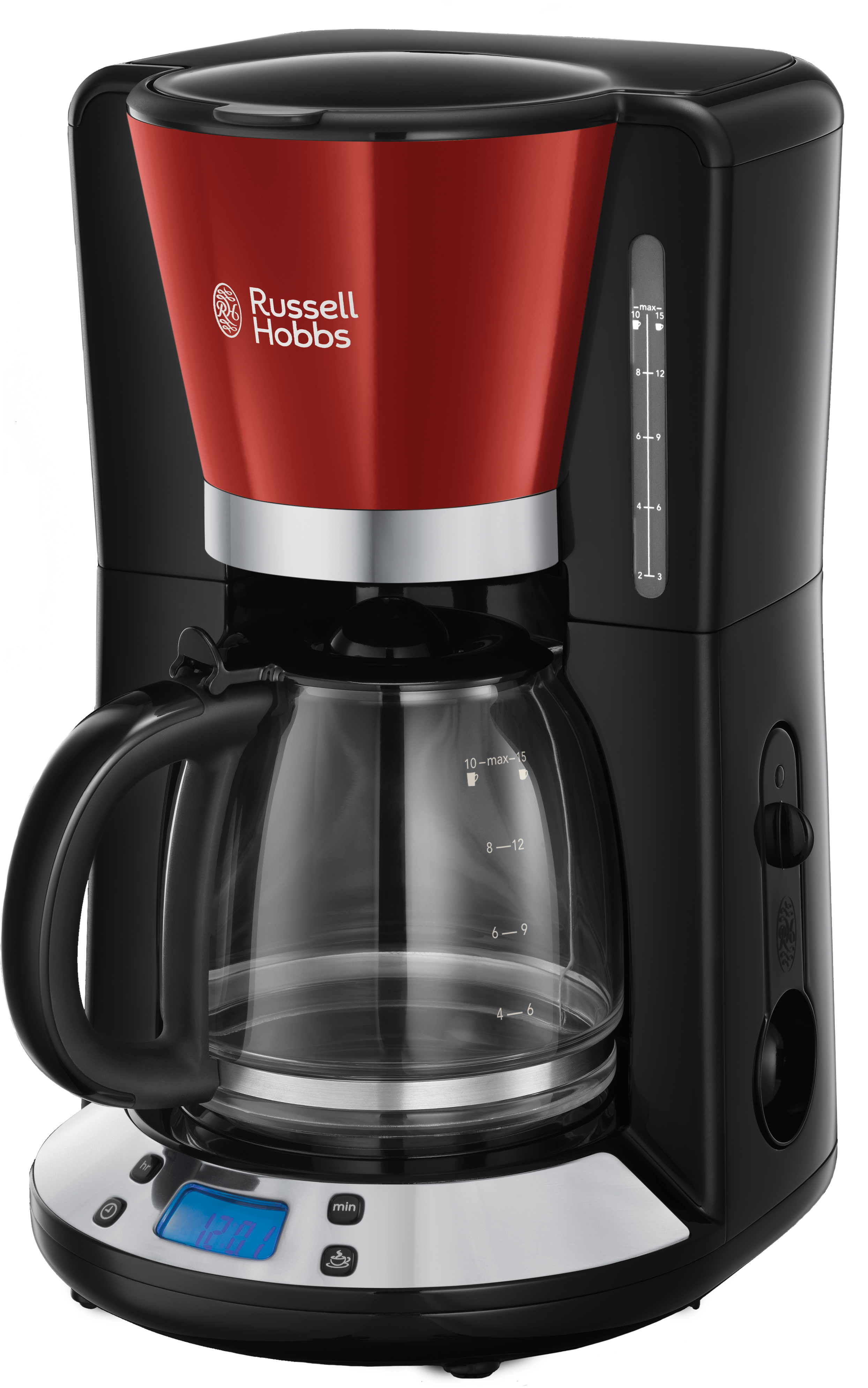 RUSSELL HOBBS 24031-56/RH Colours plus+ kávéfőző, piros