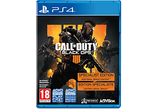 Call of Duty: Black Ops 4 &Eacute;dition Sp&eacute;cialiste FR/UK PS4