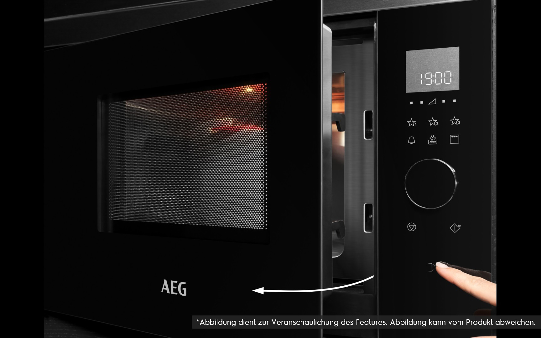 AEG MBB1756SEM, Mikrowelle (800 Watt)